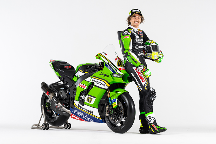 Axel Bassani is enjoying his first taste of being an official WorldSBK rider
